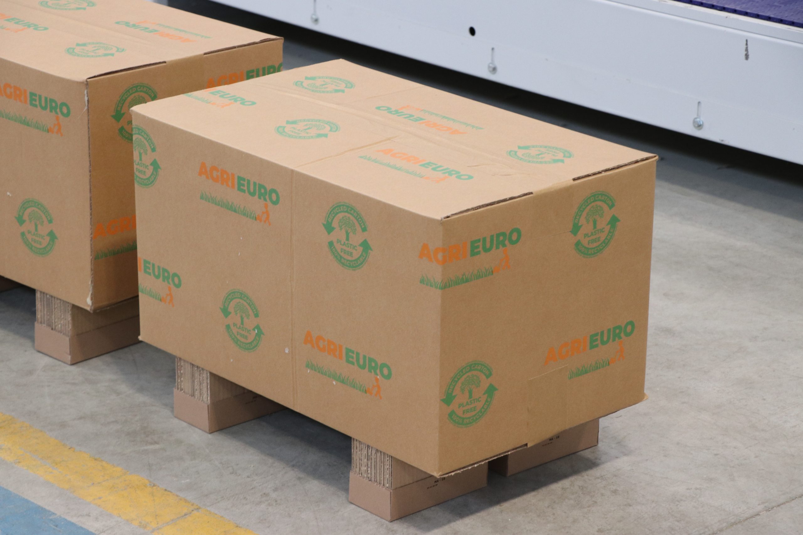 Imballaggio AgriEuro in cartone riciclato