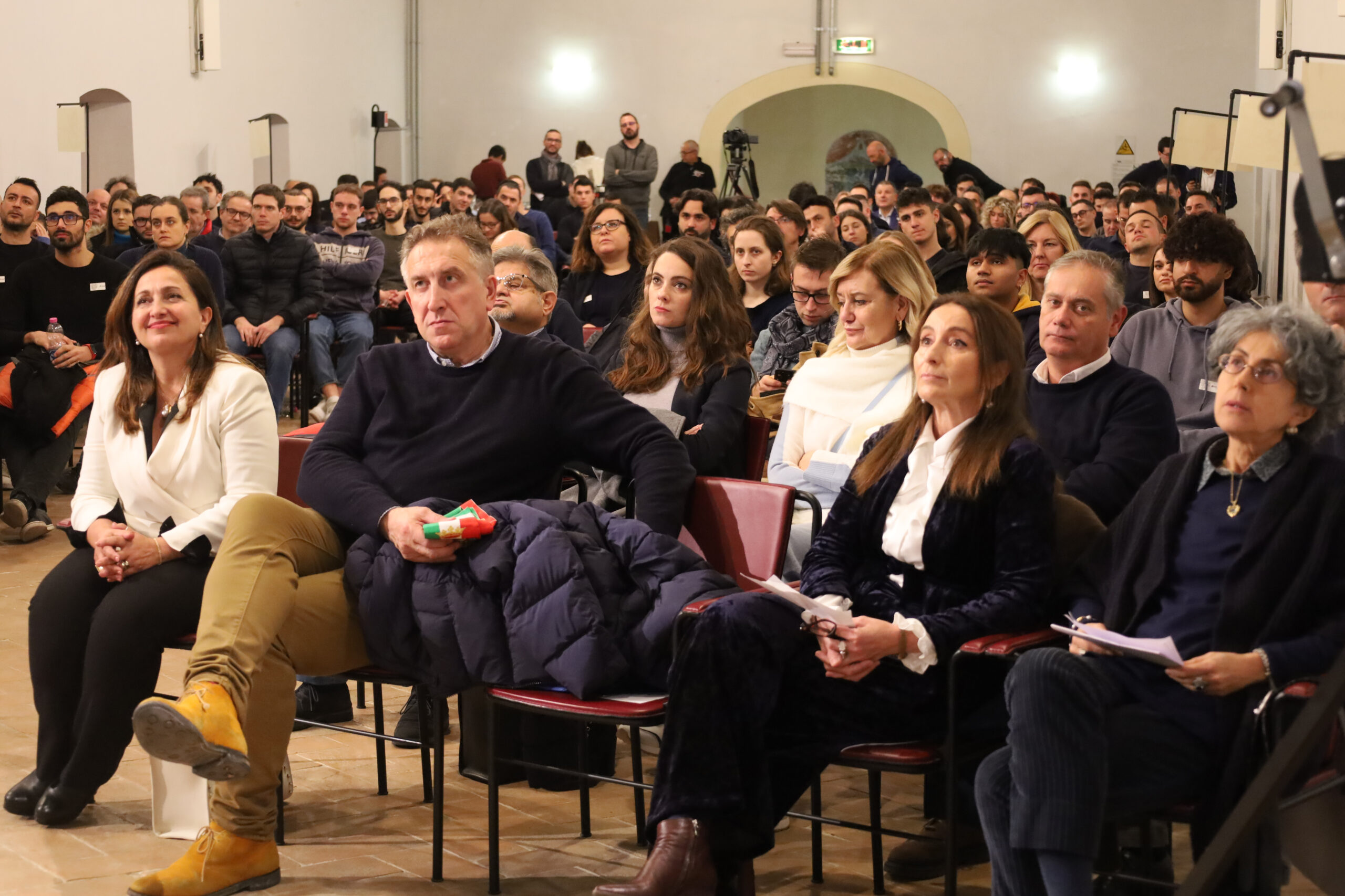 Il Sindaco di Spoleto Andrea Sisti durante l'evento AgriEuro